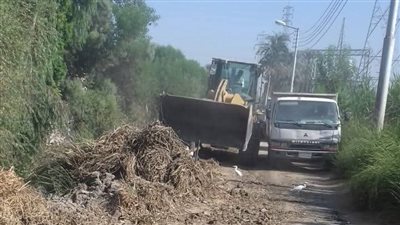 مدينة القرنة تشن حملة موسعة لنظافة وتجميل الشوارع بالأقصر (صور)