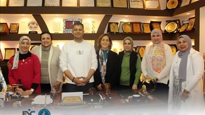 مجلس الشباب المصري يستقبل وفد الاتحاد العام للمرأة الفلسطينية لبحث التعاون المشترك