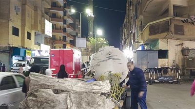 بالصور.. الأقصر تشن حملة لضبط عربات الكارو المستخدمة في نبش القمامة