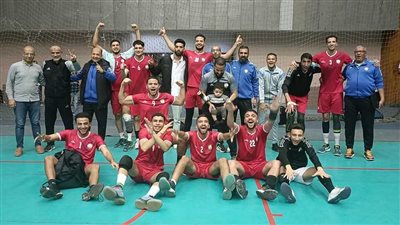 مجلس إدارة نادي المنيا يهنىء فريق الكرة الطائرة بعد الصعود للدوري الممتاز