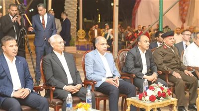 محافظ المنيا يشهد حفل الإفطار الجماعى للعيد القومي الـ 106 لعروس الصعيد