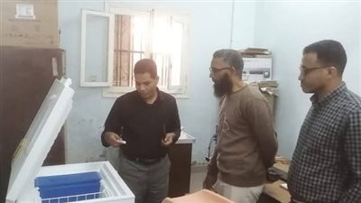 وكيل الصحة يتفقد سير العمل بالإدارات الصحية في الأقصر (صور)