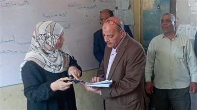  وكيل تعليم القاهرة يتفقد مدارس إدارة التبين التعليمية