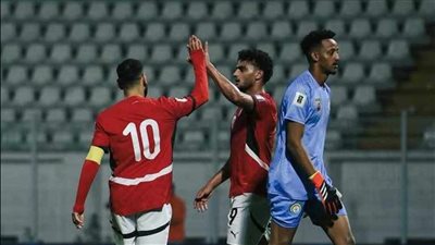 تصفيات كأس العالم.. مصر تهدم سد إثيوبيا في الشوط الأول 