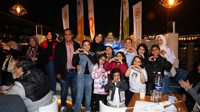 حملة مانحي الأمل تكتب رسالة حب وحياة في ليلة ساحرة على ضفاف النيل