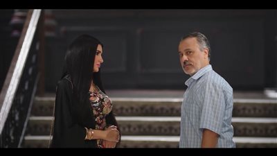 مسلسل إش إش الحلقة 27.. مي عمر تصفع إيهاب فهمي (صور)