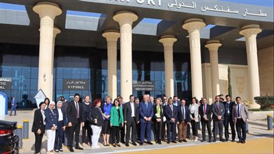 إشادة دبلوماسية أوروبية لمطار سفنكس الدولي كوجهة سياحية واعدة