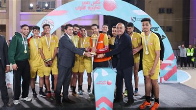 البحيرة يحصد لقب كأس مصر للكرة الشراب