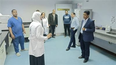 «وكيل الصحة» يجرى جولة ميدانية بمستشفى الحميات في الأقصر (صور)