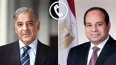 السيسي يتلقى اتصالا هاتفيا من رئيس وزراء باكستان للتهنئة بعيد الفطر وبحث التعاون الصحي