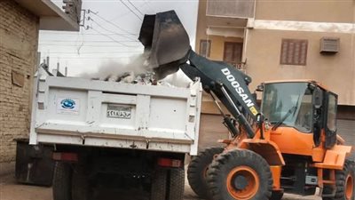 «مدينة أرمنت» تشن حملة لنظافة وتجميل الشوارع غرب الأقصر (صور)