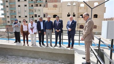 محافظ المنيا يتابع أعمال توسعات محطة مياه الشرب لتقوية الضغوط في أطراف الشبكات