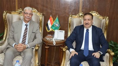 تفاصيل لقاء محافظ المنوفية ورئيس جامعة المنوفية