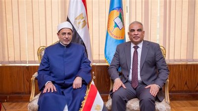 لقاء هام يجمع رئيس جامعة طنطا ورئيس جامعة الأزهر