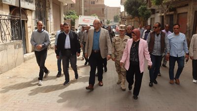  بالصور.. محافظ القليوبية يتابع رصف الطرق بقليوب والقناطر الخيرية 