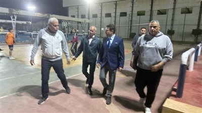 جوله تفقدية لمدير «الشباب» بدمياط لبعض الهيئات الرياضية
