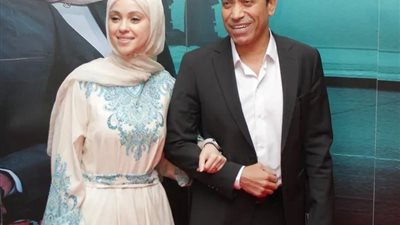 أبرزهم سامح حسين وزوجته وهبة مجدي.. النجوم في العرض الخاص لفيلم استنساخ