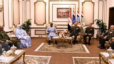 وزير الدفاع يبحث مع نظيره النيجري تطورات الأوضاع الإقليمية والدولية 