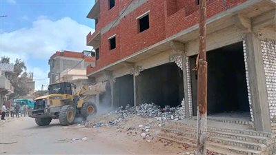 تنفيذ الإزالة لـ41 حالة متغيرات مكانية غير قانونية خلال 48 ساعة