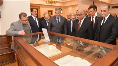 وزير العدل يفتتح مكتب الشهر العقاري بالاسكندرية