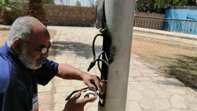 تكثيف جهود تجميل الحدائق والمتنزهات بمراكز ومدن أسوان