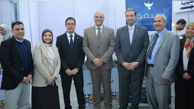 محافظا دمياط والقليوبية ورئيس جامعة بنها يفتتحون ملتقى التوظيف والتطوير المهني الأول