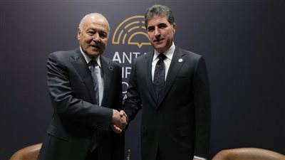 تفاصيل لقاء «أبوالغيط» برئيس إقليم كردستان العراق