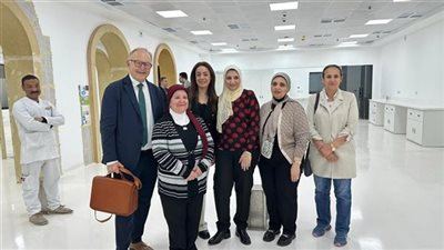 قصر العيني بجامعة القاهرة يتسقبل وفدا من جامعة كريستيان ألبريشت بكيل الألمانية 