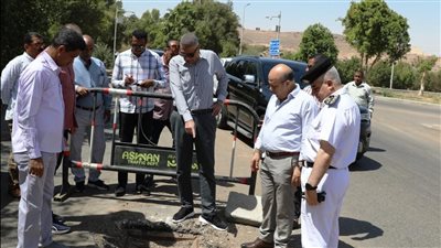 محافظ أسوان يتفقد الطريق البديل للسادات.. وفرض غرامات مالية تصل لـ5 آلاف جنيه