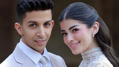 ليلى أحمد زاهر في أول تعليق بعد زفافها على هشام جمال: مش لاقيين كلام يوصف فرحتنا