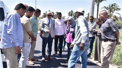 «محافظ الأقصر» يجرى جولة ميدانية موسعة لمتابعة تنفيذ المشروعات الخدمية والتنموية