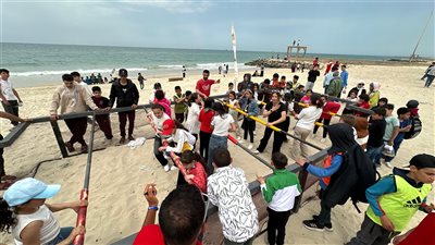 تحت رعاية وزارة الشباب والرياضة... انطلاق فاعليات الأنشطة الشاطئية للنشء بالعريش 
