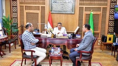 محافظ الدقهلية يلتقي رئيس مجلس الإدارة والعضو المنتدب لشمال الدلتا لتوزيع الكهرباء