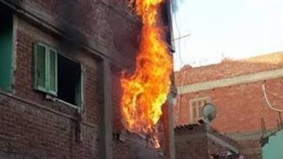 حريق هائل يلتهم شقة سكنية بحدائق القبة.. والحماية المدنية تسيطر 