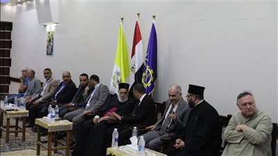 نائب محافظ أسوان يحضر حفل تأبين البابا فرانسيس بكنيسة الأقباط الكاثوليك
