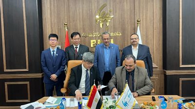بالتفاصيل.. إتمام بروتوكول تعاون بين جامعتي بنها الأهلية وبكين التكنولوجية 
