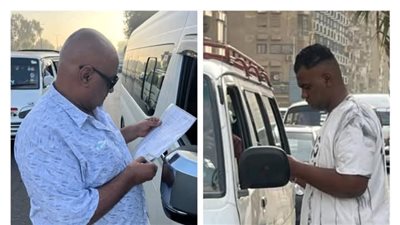 محافظ الجيزة: ضبط 347 مخالفة لسيارات الميكروباص.. وحجز 12 سيارة لانتهاء الترخيص