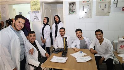 الكشف على 700 مواطن ضمن قوافل جامعة المنيا 