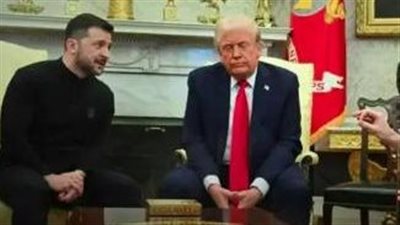 بعد لقائه بـ زيلينسكي.. ترامب يهدد روسيا بفرض عقوبات 