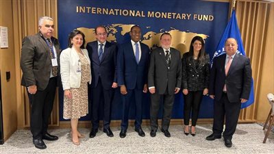 محافظ البنك المركزي يلتقي نائب المدير العام لصندوق النقد الدولي