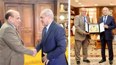  اللواء سمير فرج يحاضر أعضاء النيابة الإدارية بشأن محددات الأمن القومي المصري