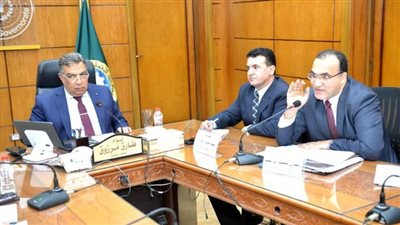 محافظ الدقهلية يعقد اجتماعًا موسعًا مع شركة بتروجاس