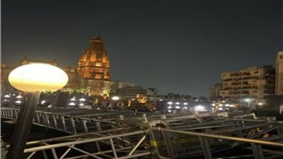 إصابة 20 شخصًا في انهيار ستاند إنارة بحفل غنائي للفنان تامر حسني بقصر البارون