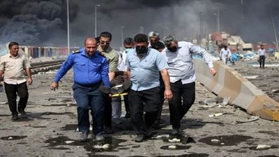 ارتفاع عدد ضحايا انفجار إيران وسط صعوبات في إطفاء النيران