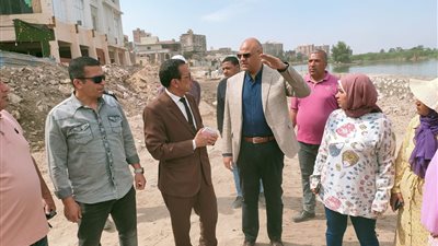 تفاصيل الجولة الميدانية لمحافظ القليوبية لمتابعة أعمال ممشى أهل مصر 