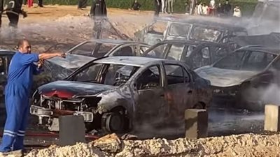 3 وفيات و13 مصاب بحادث حريق خط غاز بمدينة 6 أكتوبر ‎