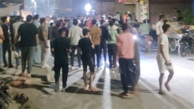 القهوة اتفحمت حريق هائل بمقهي في أحد مناطق المنيا 