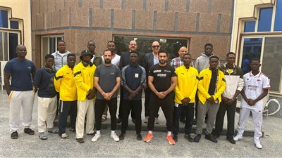 القرقاري يزور المعسكر التدريبي المغلق لمنتخب بنين للكونغ فو بالإسماعيلية