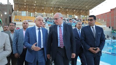 افتتاح حمام السباحة الأولمبي بسيتي كلوب الأقصر بحضور المحافظ وقيادات الرياضة المصرية
