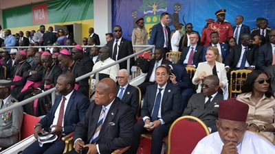 رئيس الوزراء يُشارك في حفل تنصيب الرئيس الجابوني بريس نجيما